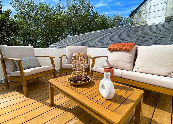 Le Briand - Centre - Calme - Terrasse Apartmán