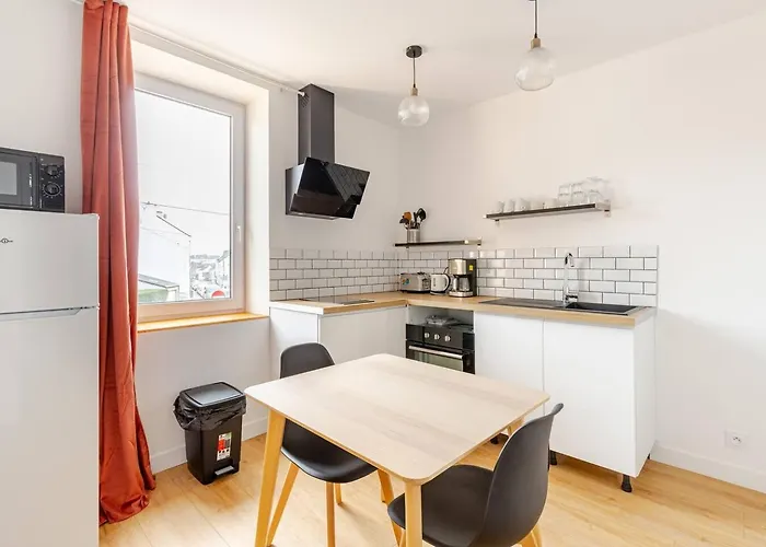 Le Briand - Centre - Calme - Terrasse Apartmán *